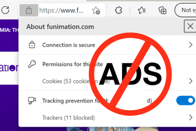 How to block ads on Funimation