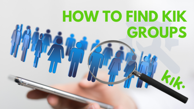 How to find KIK groups
