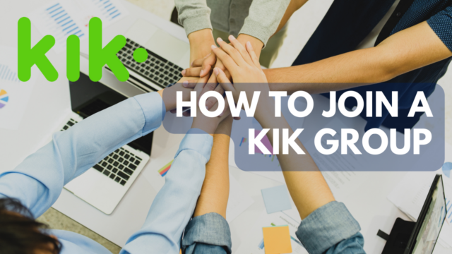 How to join a KIK group