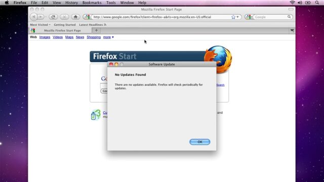 Update Your Browser- mozilla