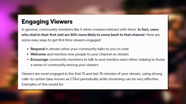engaging viewers