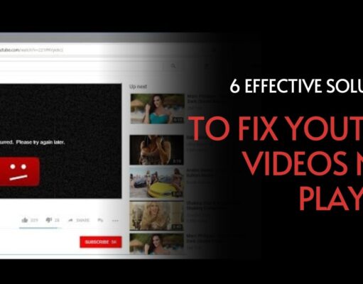 solutions to fix YouTube videos not playing