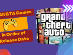 gta in Order of Release Date