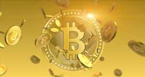 Shiny bitcoins financial background