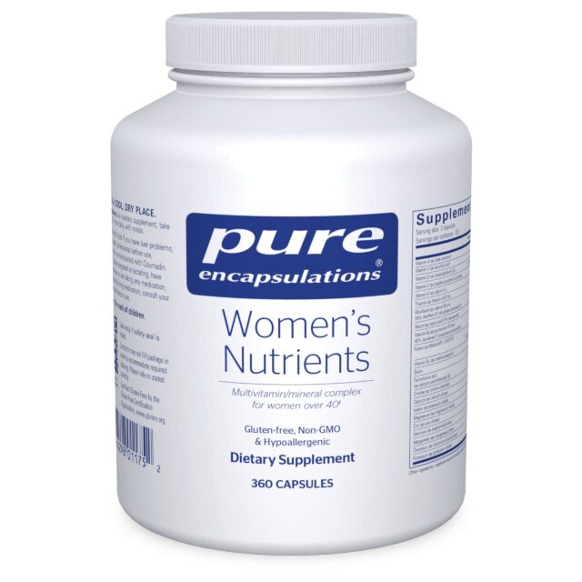 Pure Encapsulations supplements for women